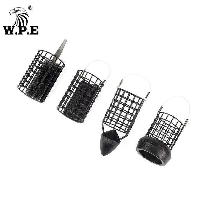 Cage feeder acier WPE 60-120g pour pêche carpe méthode feeder rig appâts longue distance