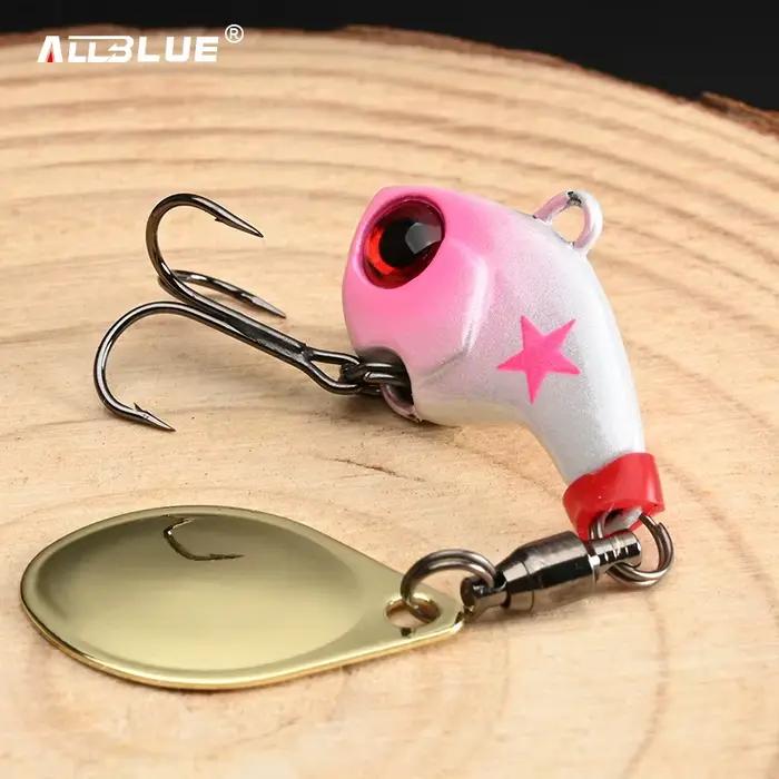 Leurre métal vibration leurre souple spinnerbait pêche du bord leurre casting pêche carnassiers