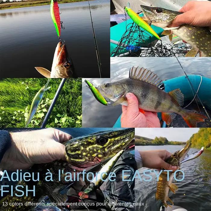 BEARKING Minnow Wobbler 9.8cm 10g SP dive 2.1m - jerkbaits professionnels pour pêche aux prédateurs