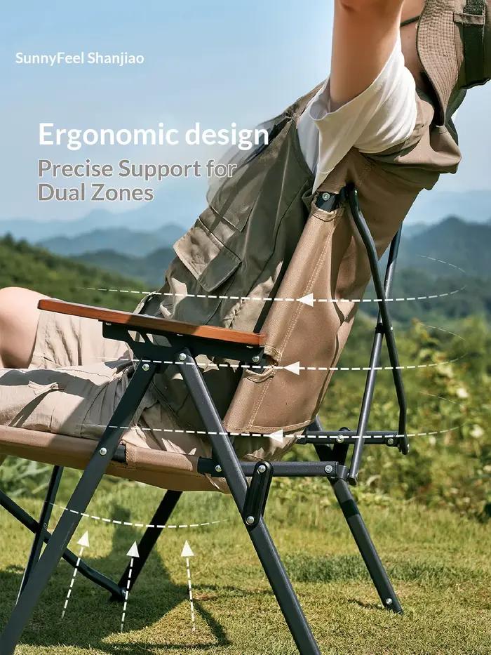 Chaise de camping lohascamping 2026 ouverture rapide portable 120KG - Siège pliant voyage pêche jardin