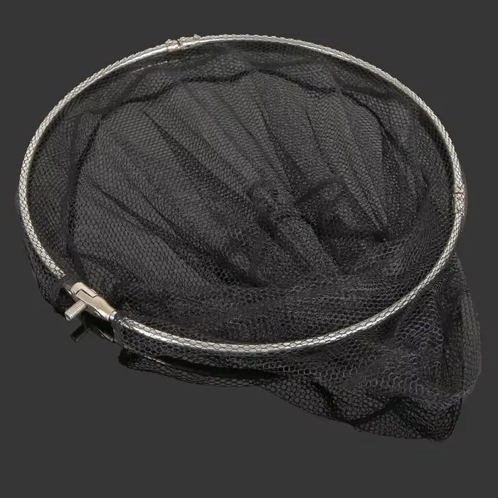 Filet de pêche pliable à mailles profondes pour épuisette et réception des poissons - accessoire de réception