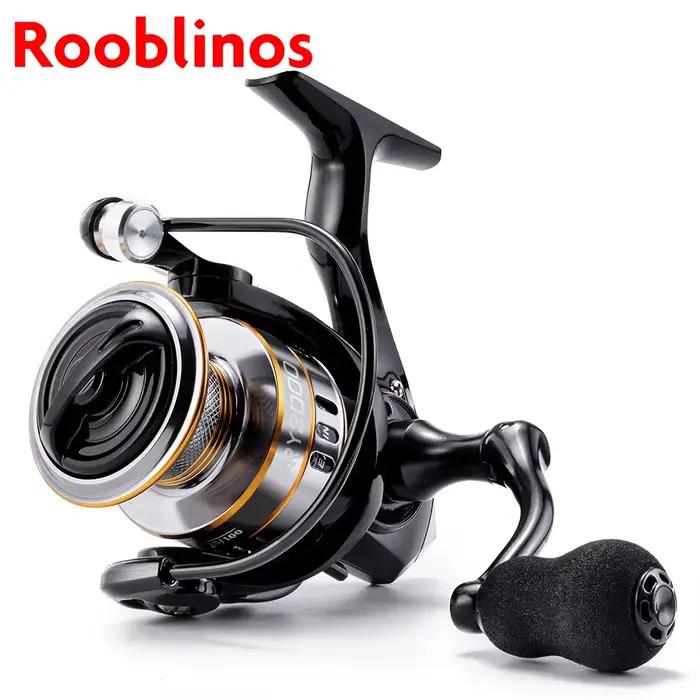 Moulinet de pêche ROOBLINOS RY spinning ultraléger métal eau douce et mer haute vitesse