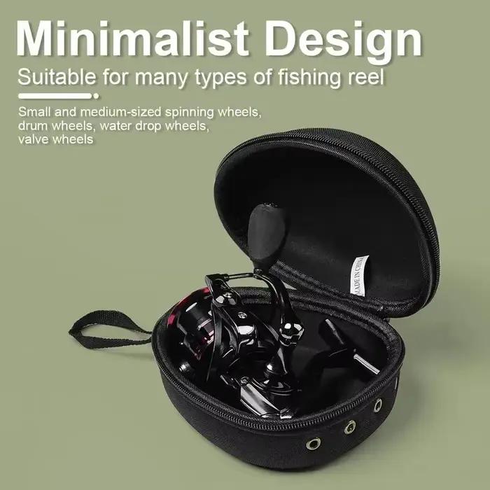Étui moulinet pêche EVA portable - Protection étanche pour moulinets spinning, drum et raft
