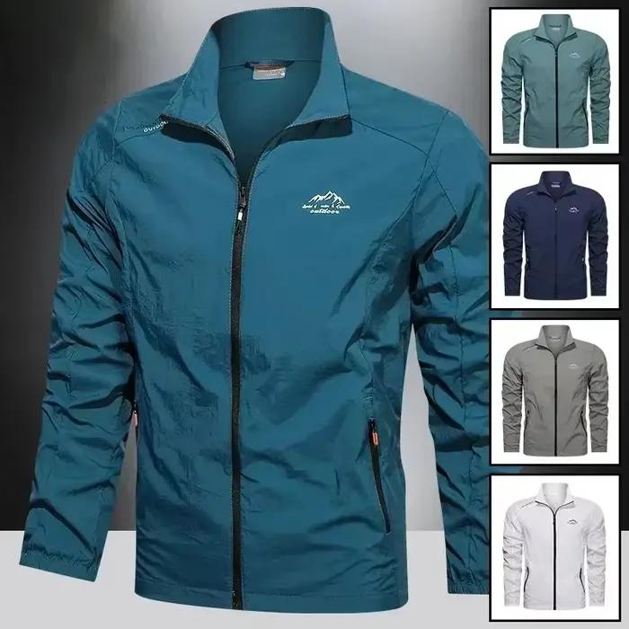 Veste été homme pêche protection UPF100+ ultra-légère respirante camping pêche en plein air