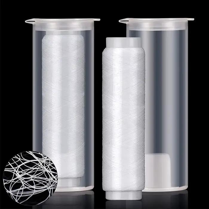 Fil élastique pour appâts 0.2mm - 2 bobines de 200m invisible stretchy pour montages pêche précision