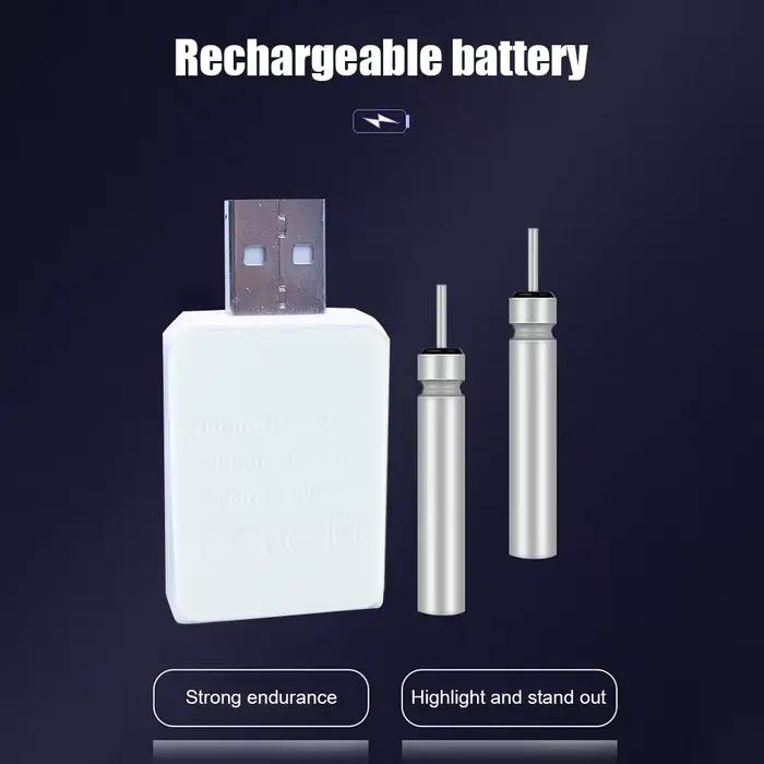 Lumineux Flotteur Électrique Rechargeable Pêche de Nuit Haute Sensibilité avec Pile CR425