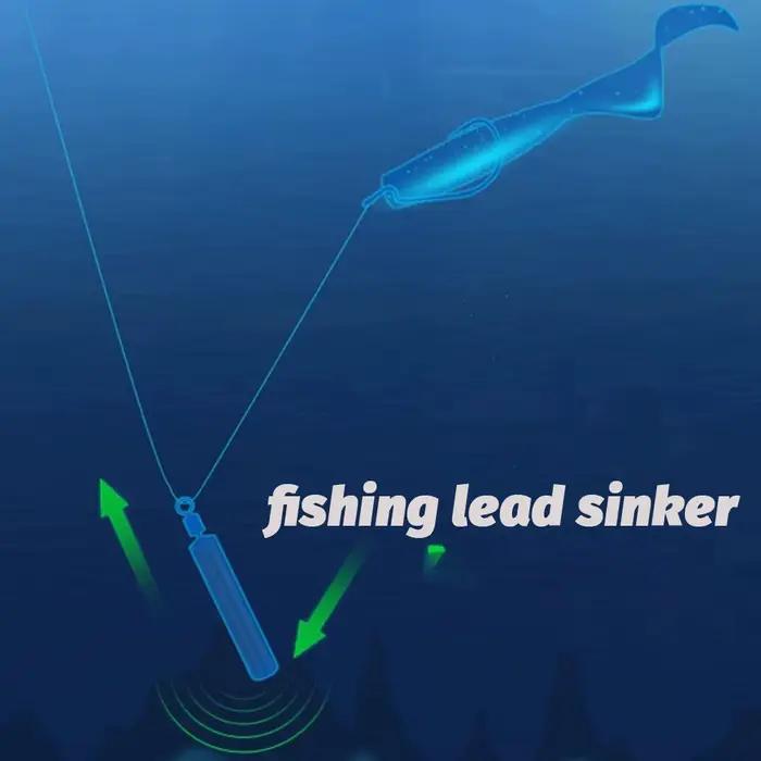 Plombs de pêche effilés 3.5g à 10g, 10 pièces avec émerillon pour lancer et jigging