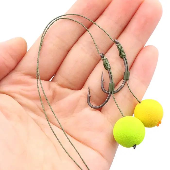 Ligne de pêche à la carpe 20m tresse souple 12 brins 20/25/35LB pour montage hair rig