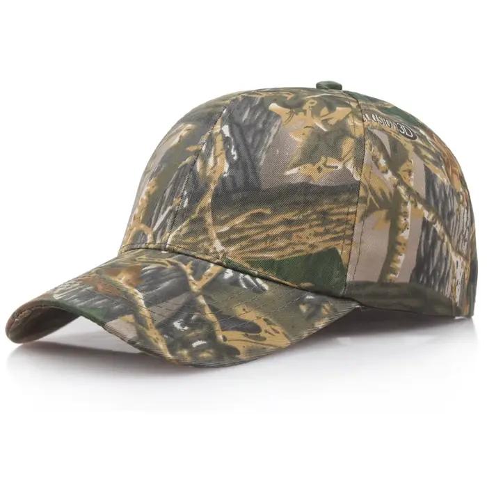 Casquette camouflage pêche unisexe 7 couleurs - Protection solaire sport été homme femme outdoor