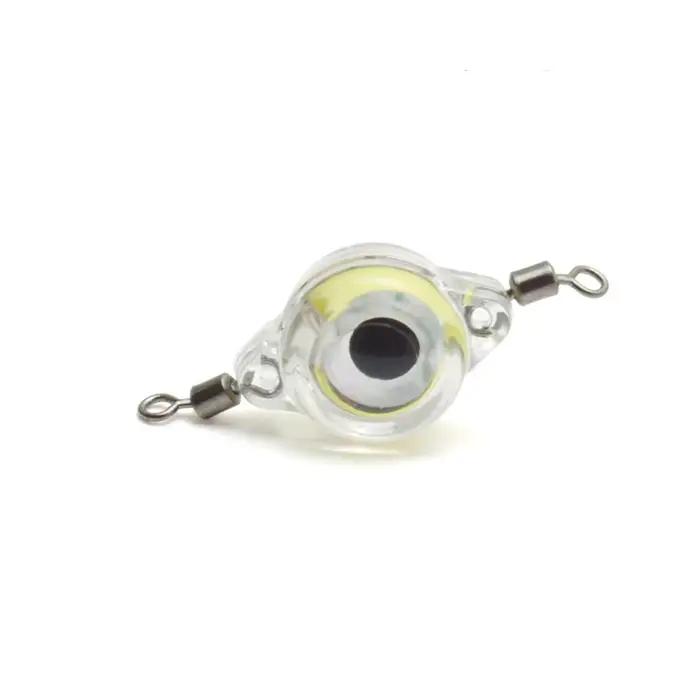 Mini lampe LED œil de poisson - Appât lumineux clignotant submersible étanche pour pêche