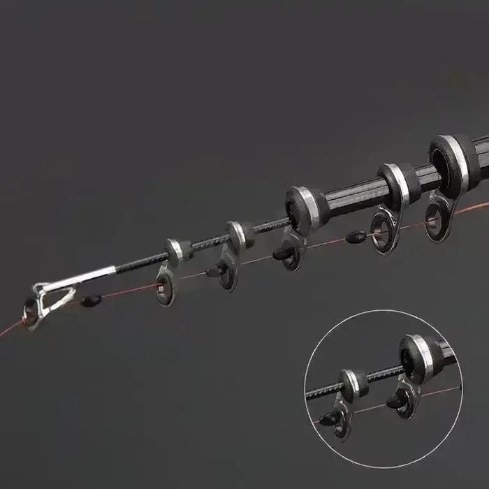 Canne télescopique carbone 2.7m-7.2m ultra légère - Pêche roche, carpe, voyage, mer