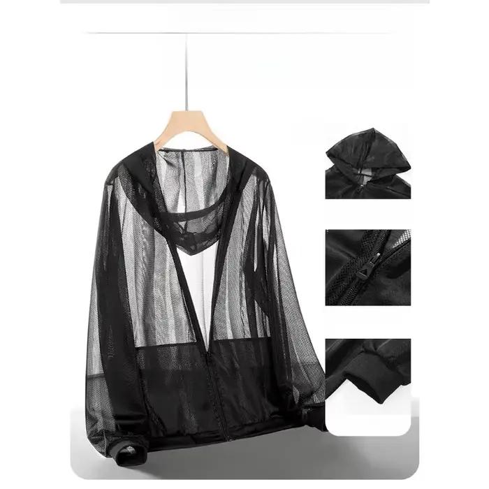 Veste UV pêche CHUJIE UPF 50+ homme - Protection solaire légère et respirante pour pêche en mer