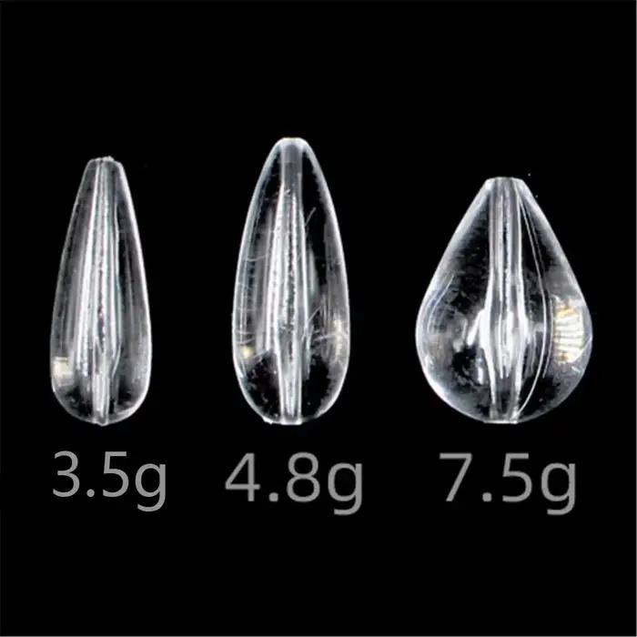 Lot de 10 flotteurs d'aide au lancer 3.5g-12g à immersion lente pour carpe et leurres