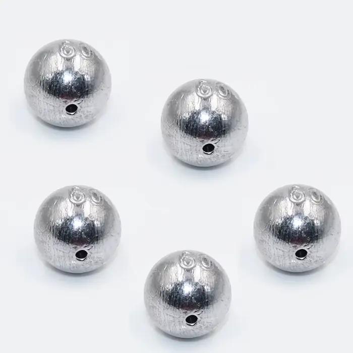 5 plombs oeufs pour pêche de 2g à 30g - Poids plomb résistant déformation - Boîte split shot pour pêche précise