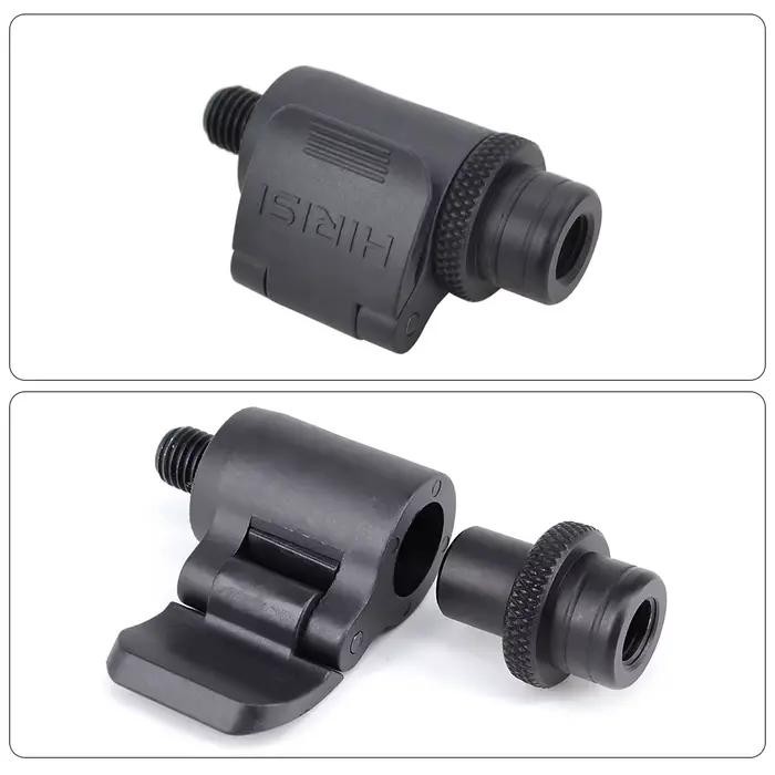 Connecteur rapide aluminium Hirisi AQ211 pour alarmes pêche - Accessoire pod et bank sticks