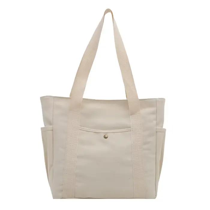 Sac tote canvas Homefish grand volume pour transport équipement pêche, études et shopping quotidien