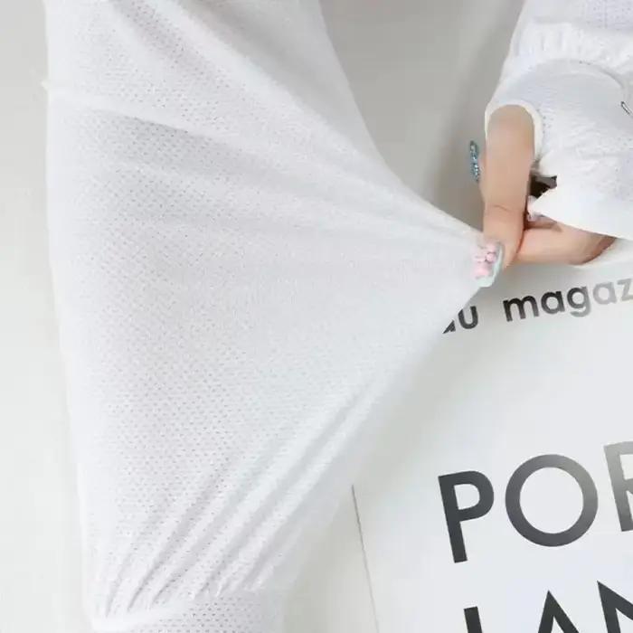 Manches de protection pêche été soie glacée anti-UV conduite extérieur manches lapin femmes