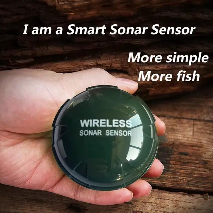 Sondeur poissons Bluetooth portable sans fil échosondeur capteur profondeur pour pêche lac mer iOS Android