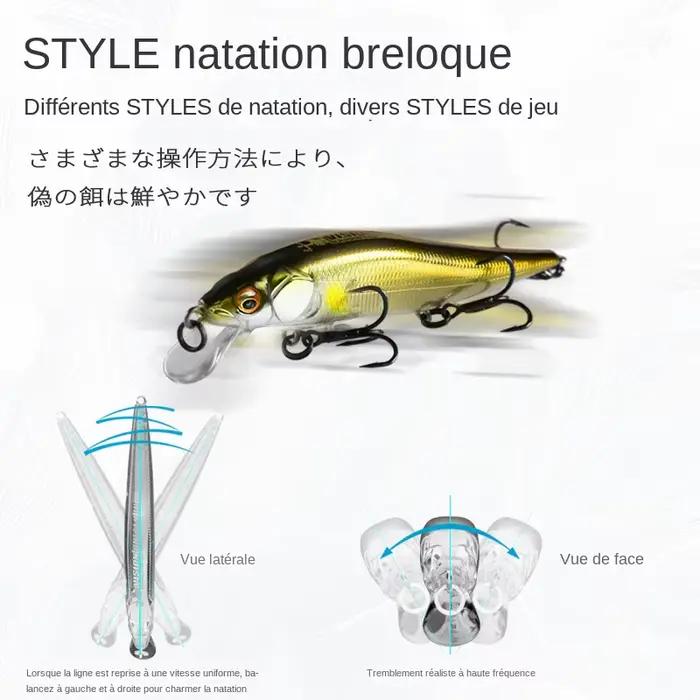 BEARKING Minnow Wobbler 9.8cm 10g SP dive 2.1m - jerkbaits professionnels pour pêche aux prédateurs