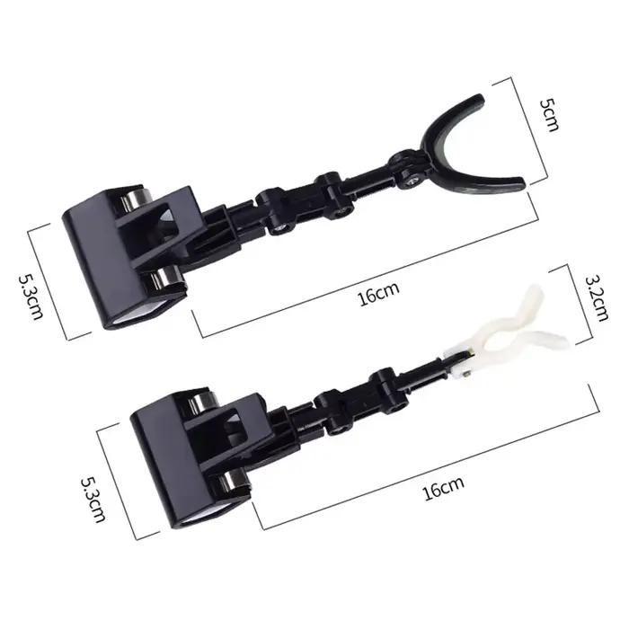 Support de canne à pêche lumineux anti-dérapant pour pont ou radeau - accessoire pêche renforcé
