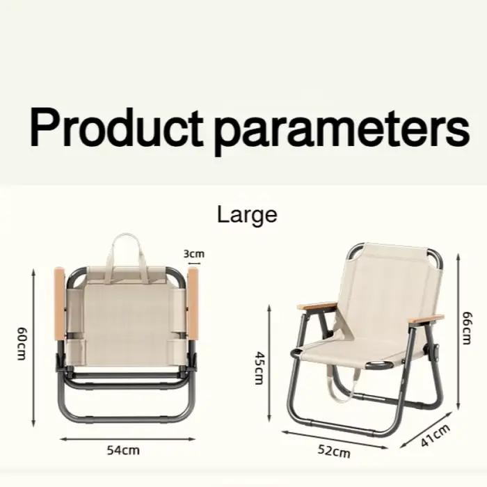Chaise pêche pliable aluminium avec tapis antidérapant - Siège oxford résistant pour pêche camping plage