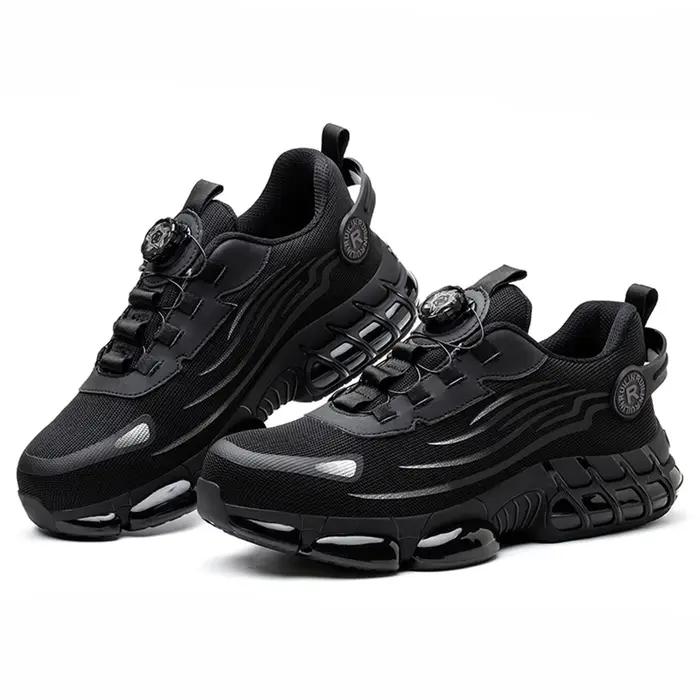 Chaussures de sécurité anti-dérapantes homme - Confortables pour pêche et travaux extérieurs