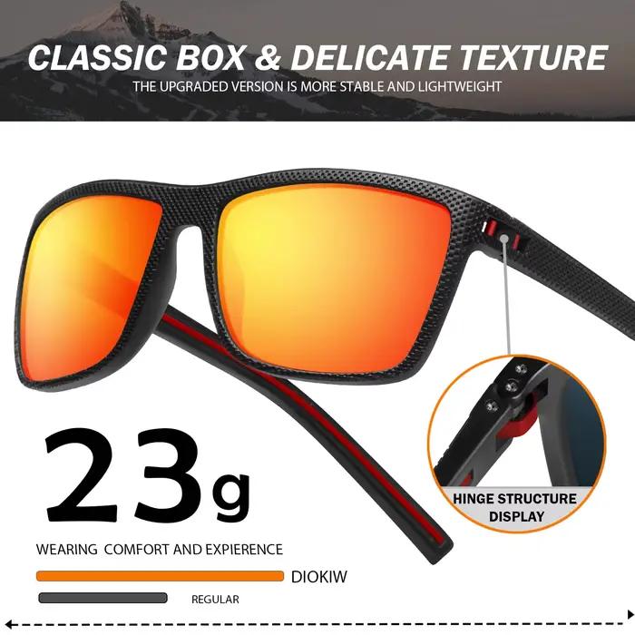 Pack 3-4 lunettes polarisées colorées designer pour pêche conduite sports outdoor - Homme Femme UV400