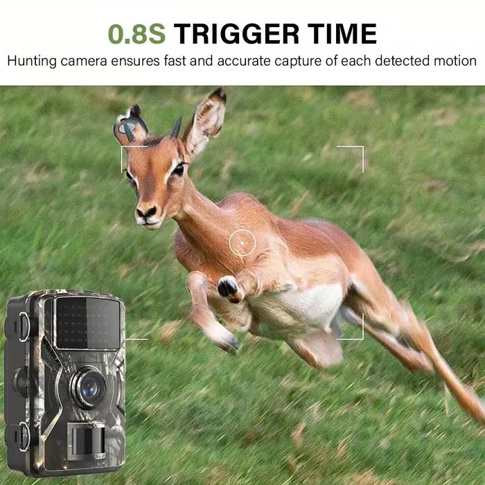 Caméra de chasse 16MP 1080P infrarouge 940nm - Détection de mouvement pour pièges photos wildlife