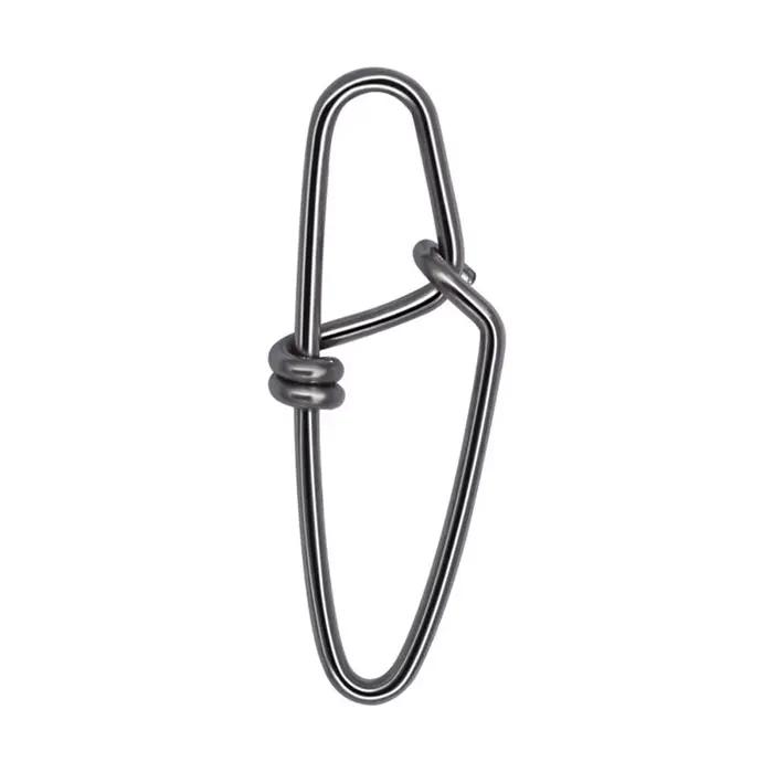100 mousquetons inox pour leurres crankbait snaps pêche mer eau douce raccords rapides duo lock