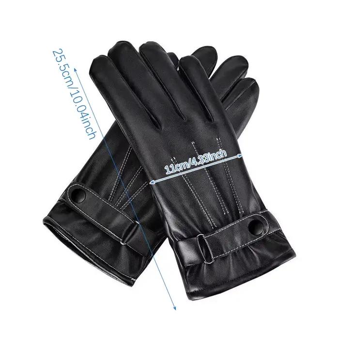 Gants mixte hiver chauds imperméables écran tactile pêche course vélo ski sports extérieur
