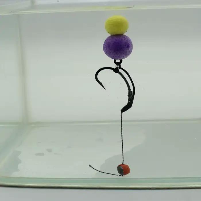 10 pièces D-Rig kicker pour pêche à la carpe - Aligneuse d'hameçon et manchons pour cheveu - Accessoires carpe