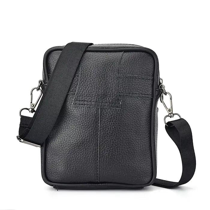 Sac messager cuir homme pêcheur professionnel rangement accessoires pêche voyage affaires quotidien