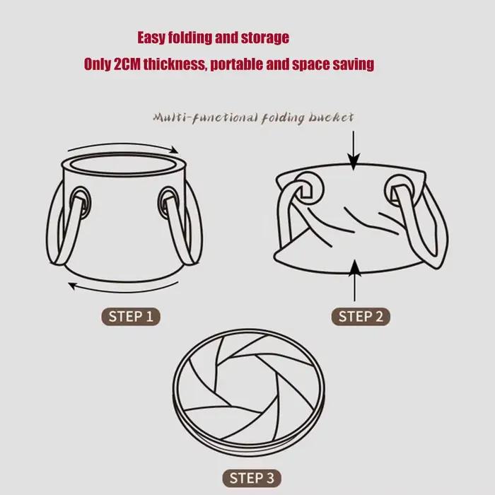 Seau de rangement tout-en-un pour accessoires pêche avec compartiments - Matériel et articles pêche
