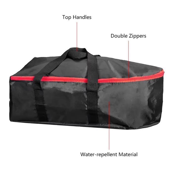 Sac de transport pour bateau appât étanche rangement bateau pêche feeder bag