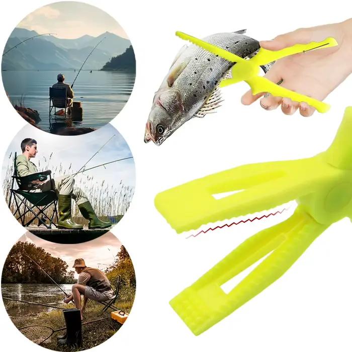 Pince flottante à grip ergonomique avec poignée verrouillable - Accessoire pêche léger et portable