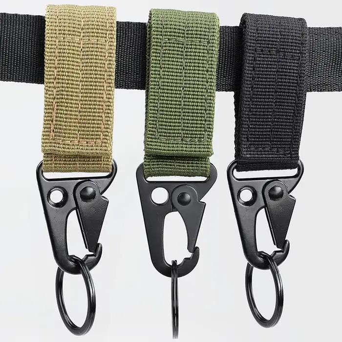 Mousqueton tactique Multicam Eagle Beak - Porte-clés pour équipement pêche et outdoor