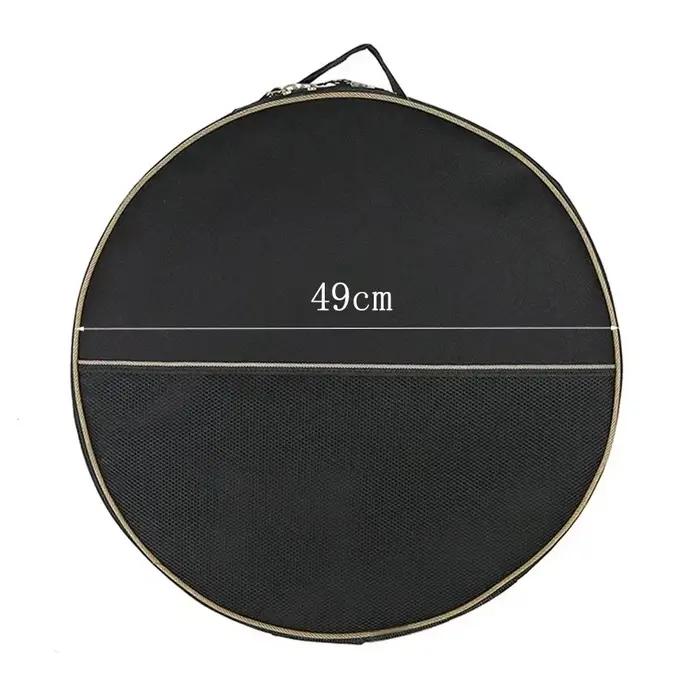 Sac rond pour poissons monocouche 46cm compatible siège de pêche sac à dos filet soin poissons