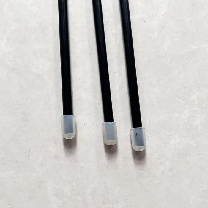 5 connecteurs anti-embrouille pour feeder pêche 20cm et 22cm noir - Outils balance feeder
