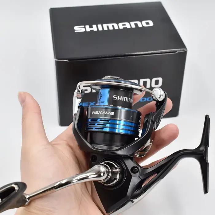 Moulinet spinning SHIMANO NEXAVE 2021 - bobine AR-C pour mer et eau douce, ratios 5.0:1 à 6.2:1