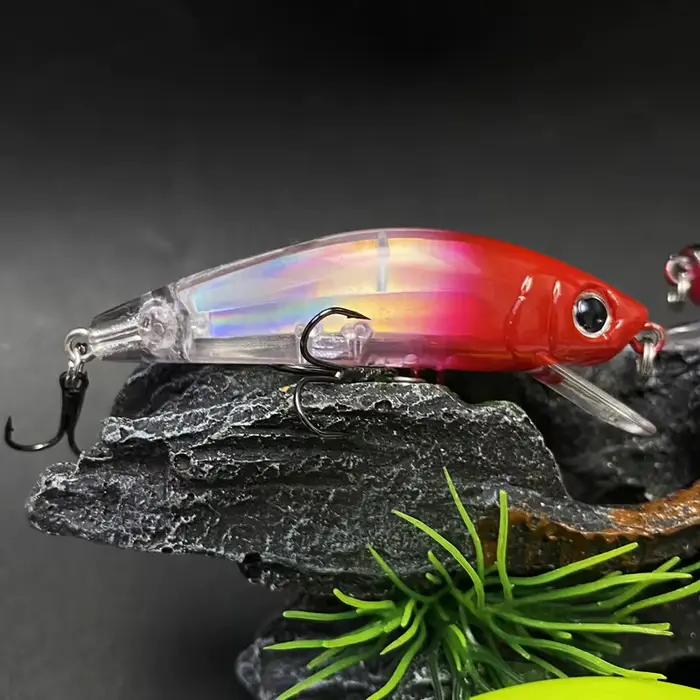 Leurre flottant minnow 66mm 7.8g pour pêche brochet truite carpe - leurre topwater jerkbait wobblers