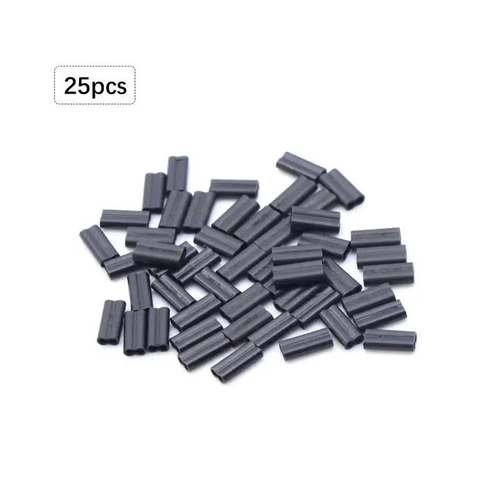 25 manchons de sertissage fluorocarbone pour montages chod carpe - Accessoires rigs et terminal tackle