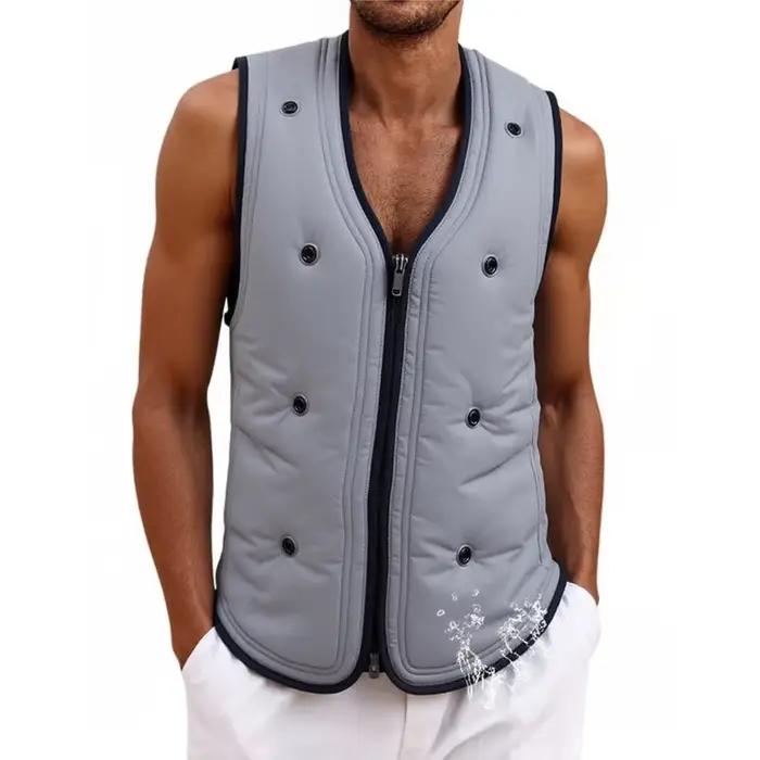 Veste rafraîchissante pêche été - Veste à eau pour pêche par forte chaleur et canicule