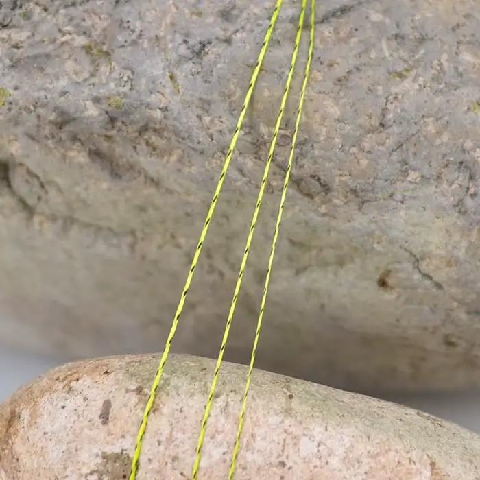 Hirisi Bas de Ligne Plombé 8 Brins 20m pour Pêche à la Carpe, Rigs et Montages
