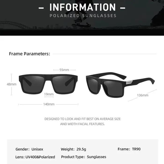 Lunettes de soleil polarisées de marque pour baseball et pêche - Protection UV400 pour sports outdoor