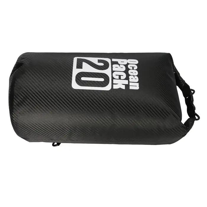 Sac étanche fibre carbone 2L à 30L flottant pêche rafting natation navigation équipement sec