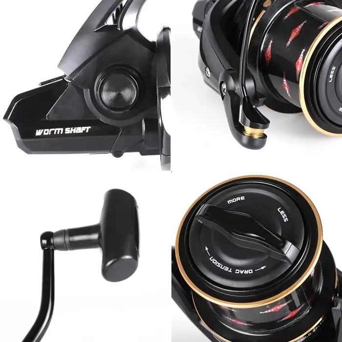 Moulinet carpe MIFINE ZORRO spinning 8000-10000 série mer frein 18KG métal professionnel 6+1BB