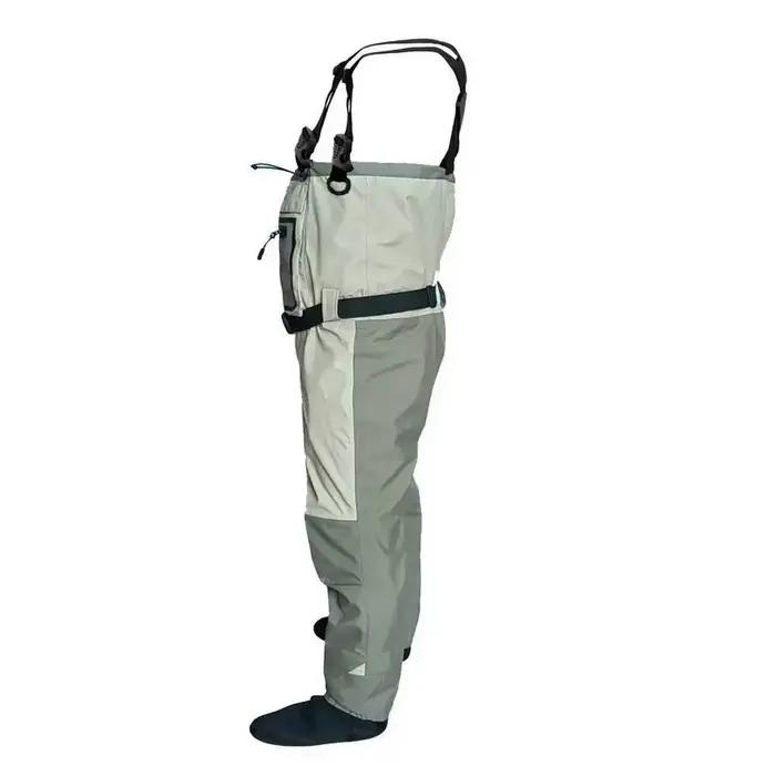 Waders de pêche à la mouche respirants - Combinaison imperméable à séchage rapide pour hommes