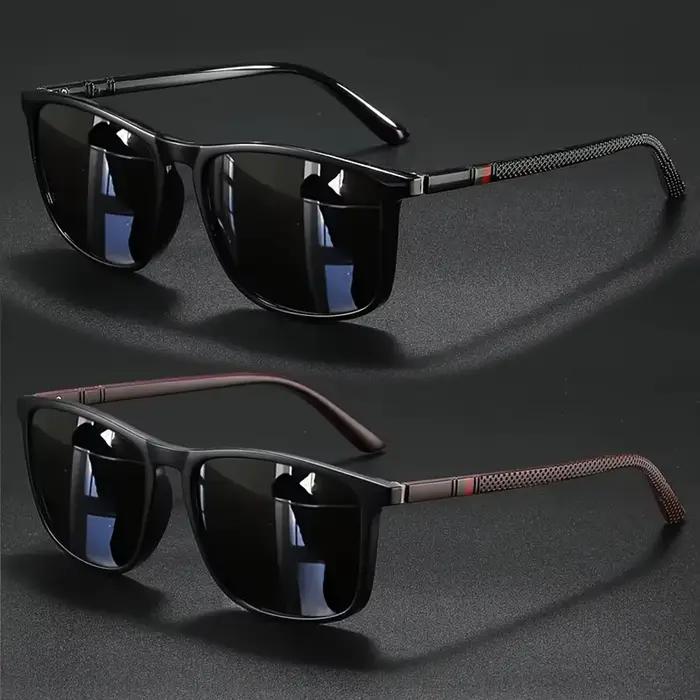 Lunettes de pêche polarisées vintage luxe pour homme et femme - Protection UV400 optimale