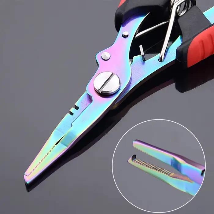Coupe-fil ergonomique anti-dérapant et coupe-noeuds haute résistance pour pêche