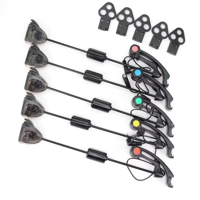 Swinger LED pour pêche à la carpe - Indicateurs lumineux colorés rouge bleu jaune vert violet